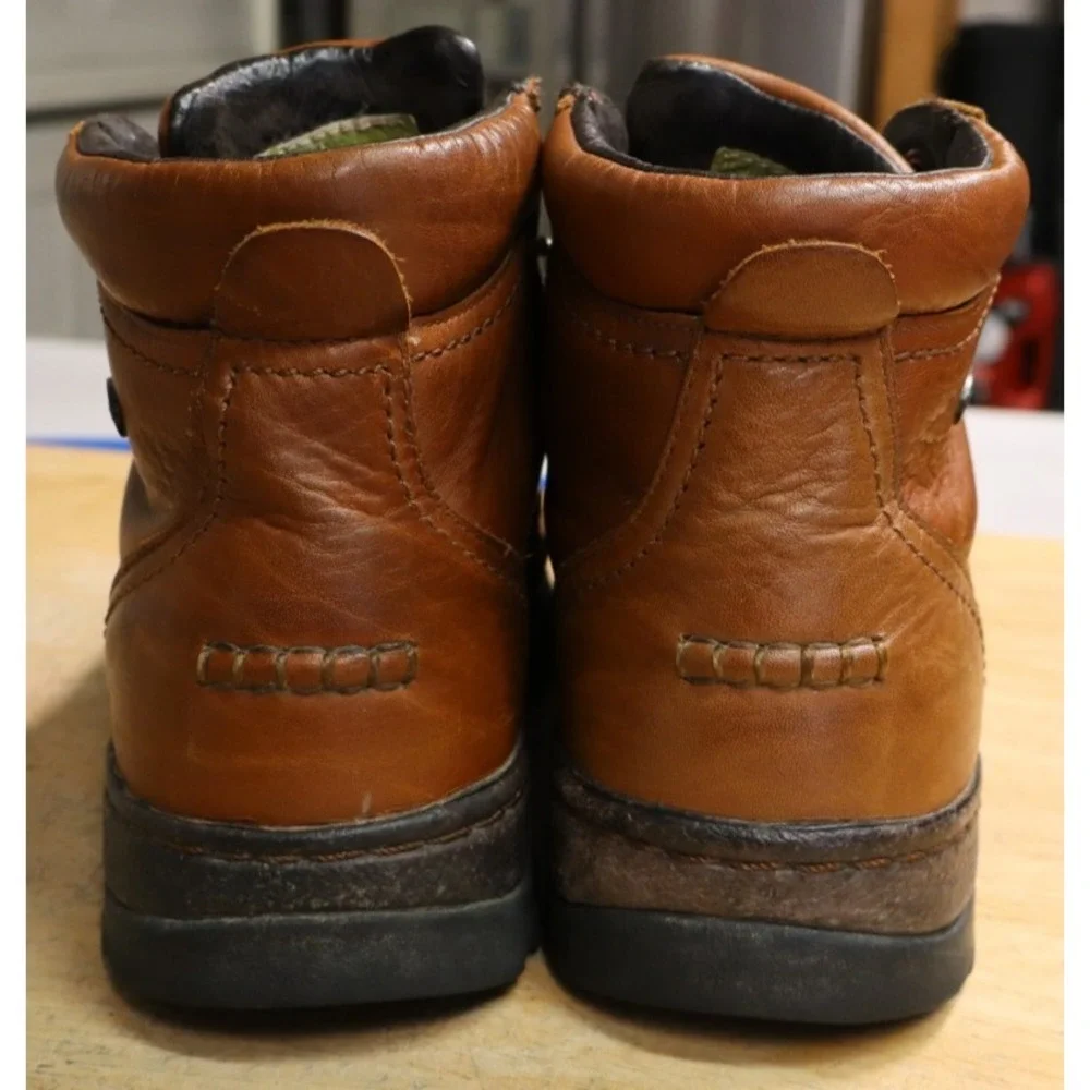 Irish Setter Gore-Tex Soft Paws Chukka Mens Leather Work Boots Size 8.5 D Brown